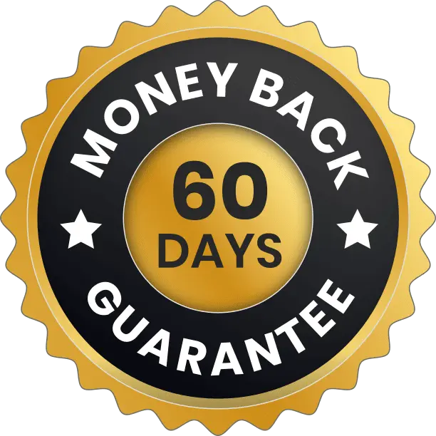 Horsewood 60-day money-back guarantee badge