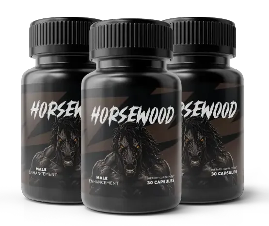 Horsewood 7-herb male vitality supplement — 3 bottle product image